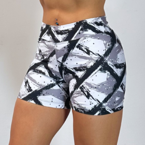 Short Pinceladas grises