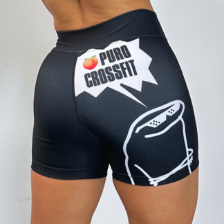 Short negro puro crossfit
