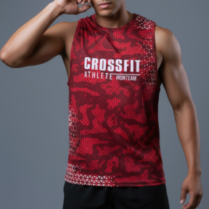 Esqueleto crossfit militar roja