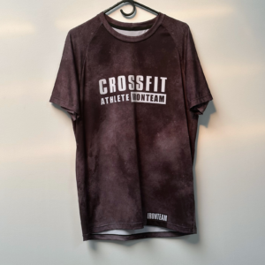 Camiseta crossfit negro tie