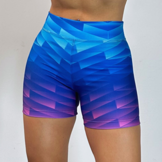 Short Mora azul