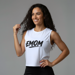 croptop EMOM blanco