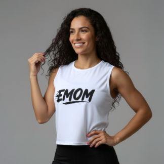 croptop EMOM blanco