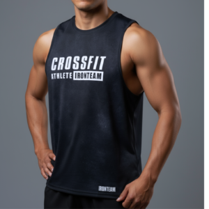 Esqueleto crossfit negro tie