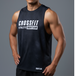 Esqueleto crossfit negro tie