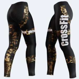 Leggins Calaveras Doradas