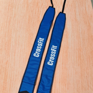 Muñequeras azul crossfit