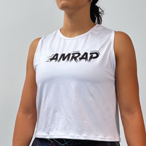croptop largo blanco Amrap