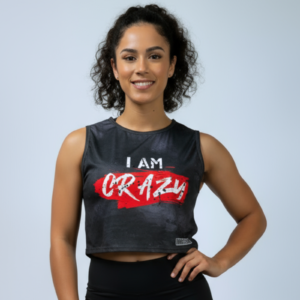 croptop negro tie crazy