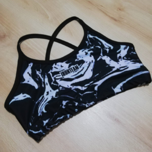 Top Brook veteado blanco