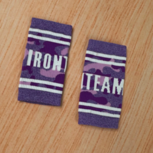 muñequeras sudor violeta