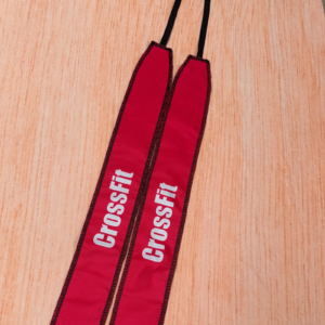 Muñequeras rojas crossfit