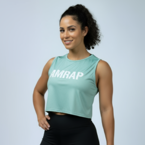 croptop menta Amrap