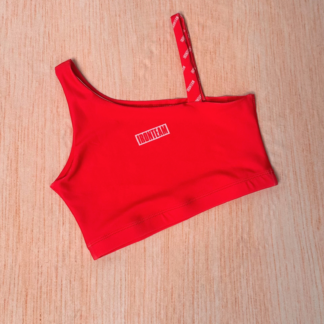 Top claer rojo