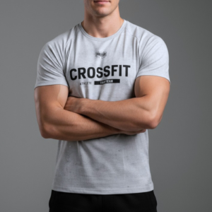 Camiseta Chispiada gris