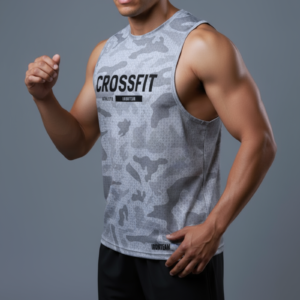 Esqueleto crossfit militar gris