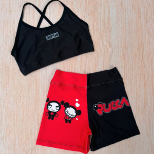 Short Pucca - top brook negro