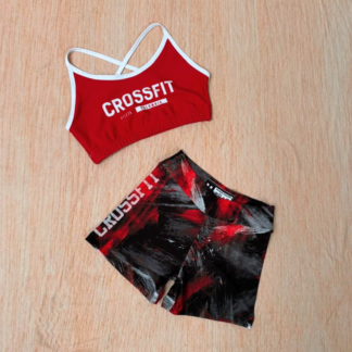 Short pincel rojo - Top brook rojo cross